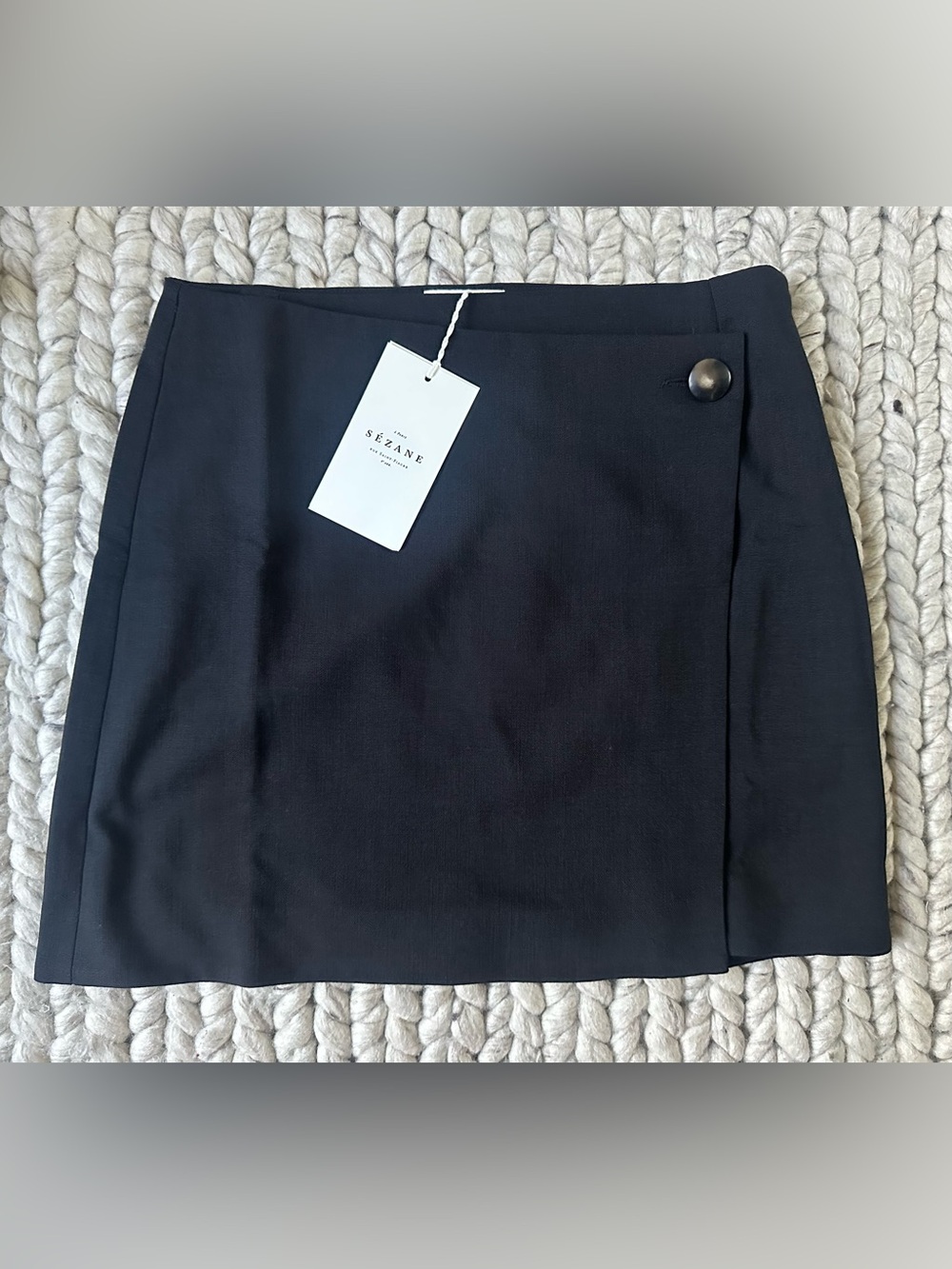 SEZANE - Laure Skirt - Black - US6 / UK10 / FR38